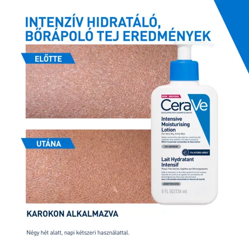 Cerave intenzív hidratáló testápoló tej 236ml