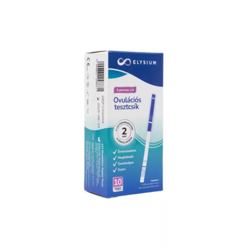 Elysium ovulációs tesztcsík - LH 30 mIU/ml 10x