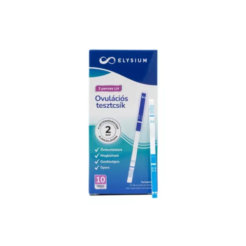 Elysium ovulációs tesztcsík - LH 30 mIU/ml 10x