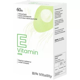 Bio Vitality E-Vitamin lágyzselé kapszula 60x