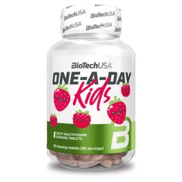 BioTechUSA One-A-Day Kids rágótabletta 90x
