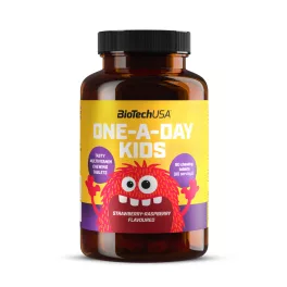 BioTechUSA One-A-Day Kids rágótabletta 90x