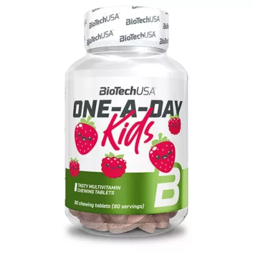 BioTechUSA One-A-Day Kids rágótabletta 90x