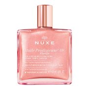   Nuxe Huile Prodigieuse Or Florale - többfunkciós rózsaarany-csillámos szárazolaj arcra, testre, hajra 50ml