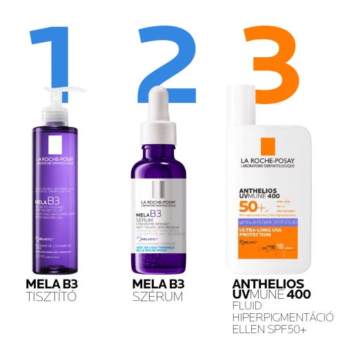 La Roche- Posay Anthelios Uvmune 400 fluid SPF50+ pigmentfoltok ellen 50ml