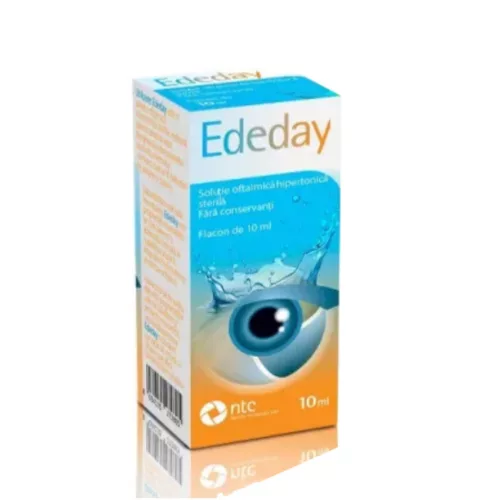 Ededay hipertóniás szemészeti oldat st. tartósítószer mentes 10ml