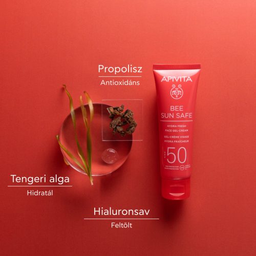 Apivita Bee Sun Safe Hydra fresh arckrém SPF50 50ml