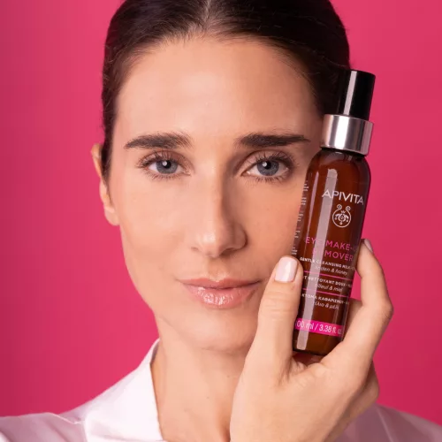 Apivita Szemfesték lemosó tej 100ml