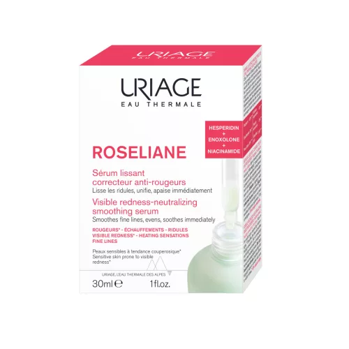 Uriage Roséliane szérum kipirosodás/rosacea ellen 30ml