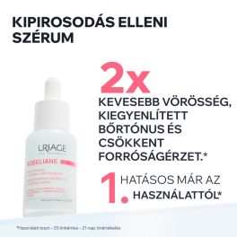 Uriage Roséliane szérum kipirosodás/rosacea ellen 30ml