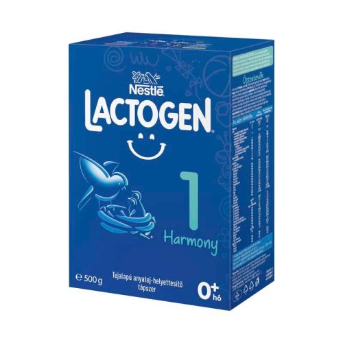 Lactogen Harmony 1 tejalapú anyatej-helyettesítő tápszer 0 hó+ 500g
