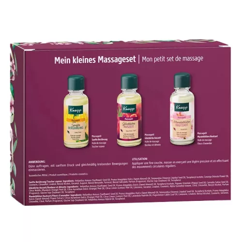 Kneipp masszázs olaj szett 3x20ml