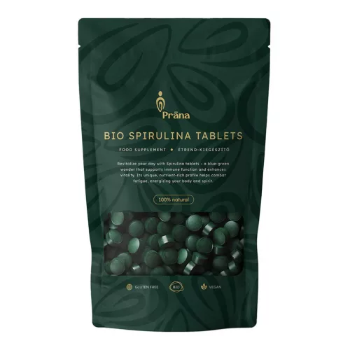 Prana bio Spirulina tabletta 400mg 125g