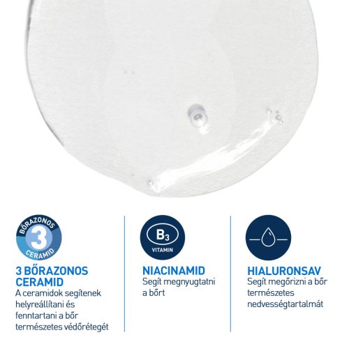 Cerave Habzó tisztító gél utántöltő 473ml