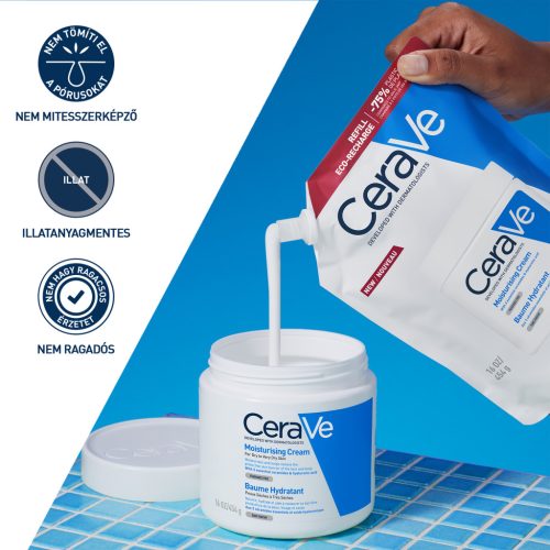 Cerave Hidratáló krém utántöltő 473ml