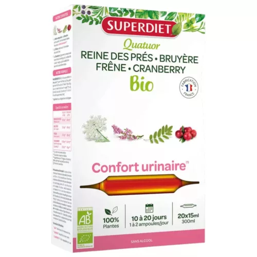 Superdiet Bio Comfort Urinaire ivóampulla 20x15ml