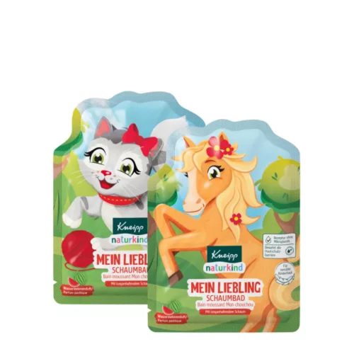 Kneipp Naturkind Színes Habfürdő Kis Kedvencem 40 ml (cicás vagy pónis grafikával)