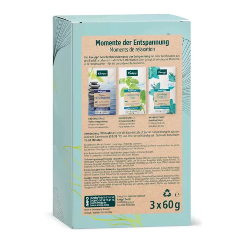 Kneipp Szett - Pihenés pillanatai válogatás 3x60g