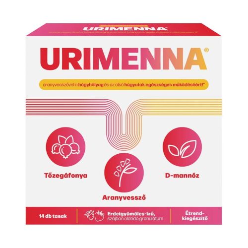 Urimenna aranyvesszővel szájban oldódó granulátum 14x