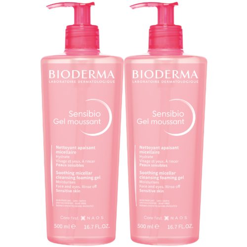 Bioderma Sensibio Gel Moussant 2x500ml