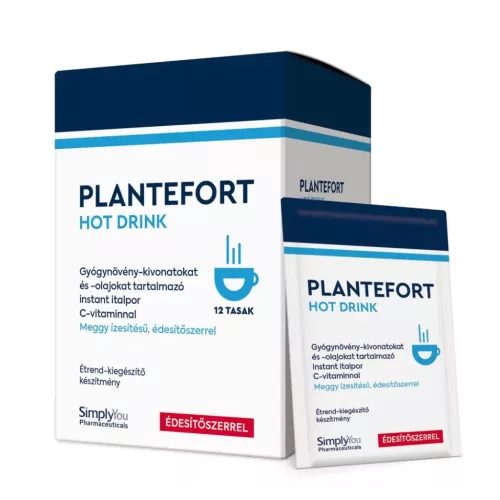 Plantefort Hot Drink instant italpor meggy 12x