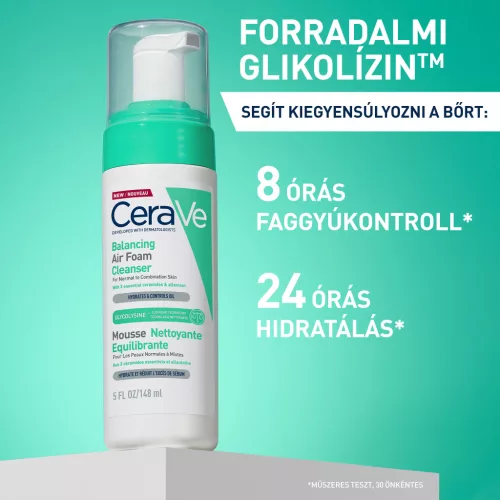 Cerave Kiegyensúlyozó Könnyű Habtisztító 148ml