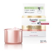   Eucerin Hyaluron-Filler + Elasticity Bőrtömörséget regeneráló nappali arckrém Rose SPF30 öko utántöltő 50ml