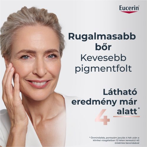 Eucerin Hyaluron-Filler + Elasticity Bőrtömörséget regeneráló nappali arckrém Rose SPF30 öko utántöltő 50ml