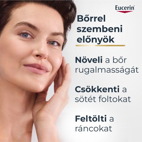 Eucerin Hyaluron-Filler + Elasticity Bőrtömörséget regeneráló éjszakai krém öko utántöltő 50ml