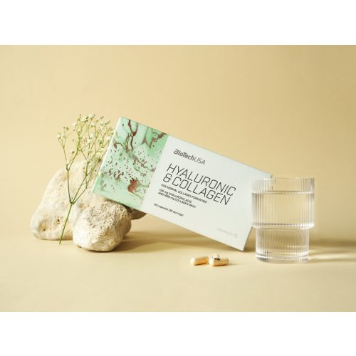 BiotechUSA Hyaluronic & Collagen kapszula 120x