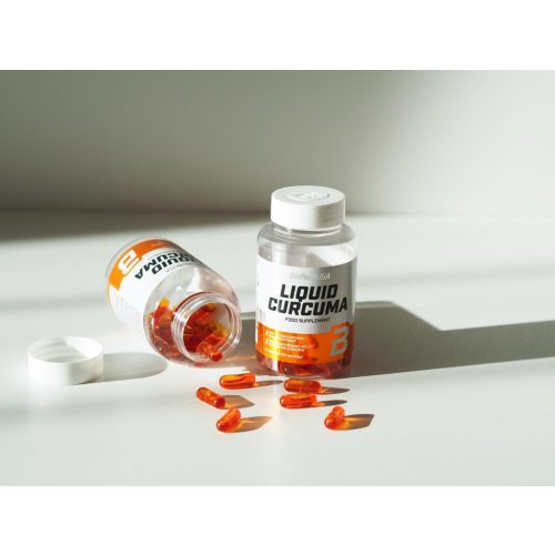 BiotechUSA Liquid Curcuma folyékony kurkuma kivonattal kapszula 30x