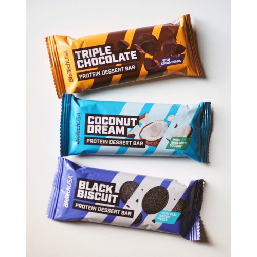 BiotechUSA Protein Dessert Bar fehérjeszelet Crunchy-Caramel 50g
