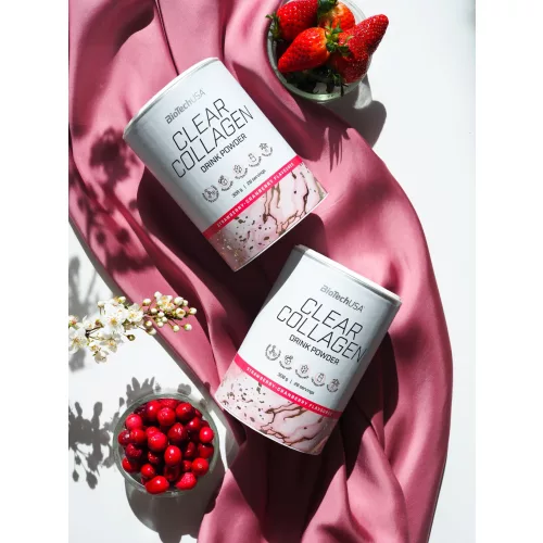 BiotechUSA Clear Collagen italpor eper-vörösáfonya 308g