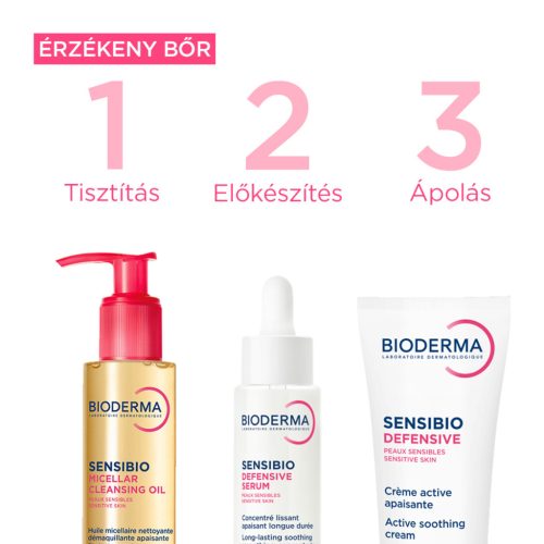 Bioderma Sensibio Micellás arctisztító olaj 150 ml 