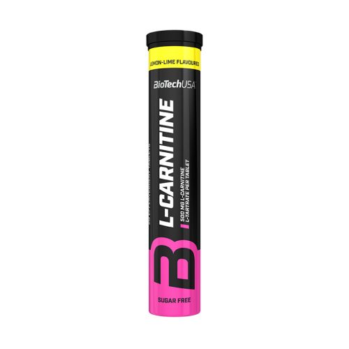 Biotech L-Carnitin 500mg pezsgőtabletta Citrom-Lime 20x