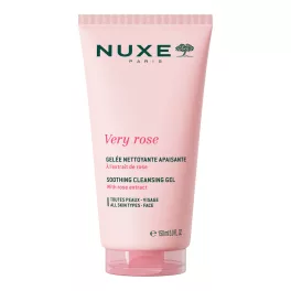 Nuxe Very Rose bőrnyugtató arctisztító gél 150ml