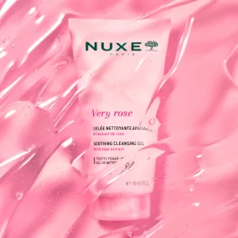 Nuxe Very Rose bőrnyugtató arctisztító gél 150ml