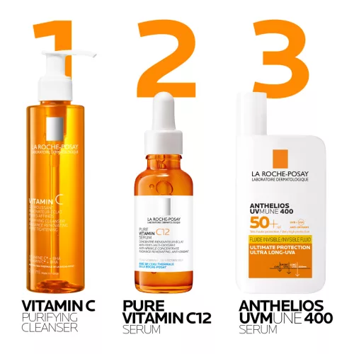 La Roche Posay C-vitaminos habzó arctisztító gél 200ml