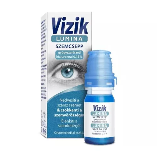 Vizik Lumina szemcsepp irritált szemre 10ml