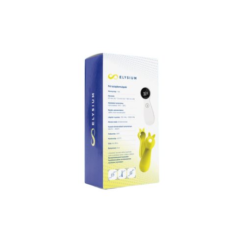 Elysium TP600 érintésmentes infravörös digitális lázmérő szilikon tokkal sárga