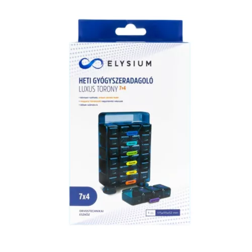 Elysium heti gyógyszeradagoló luxus torony - 7x4