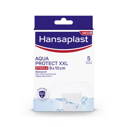 HANSAPLAST Med Aquaprotect sebtapasz XXL (5db)