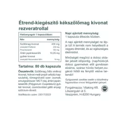 Vitaking Szőlőmag kivonat + Rezveratrol 80x