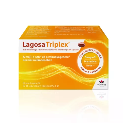 Lagosa Triplex étrend-kiegészítő kapszula 40x