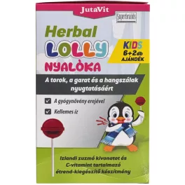 JutaVit Herbal Lolly Torok nyalóka 6+2db