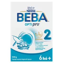   Nestle Beba Optipro 2 tejalapú anyatej-kiegészítő tápszer 6 hónapos kortól 500g