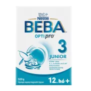   Nestle Beba Optipro 3 Junior tejalapú anyatej-kiegészítő tápszer 12 hónapos kortól 500g