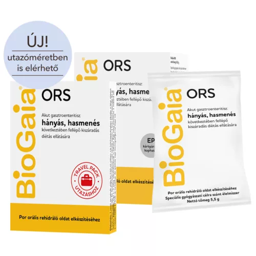 BioGaia ORS Travel Pack por orális rehidráló oldathoz 2x5,5g