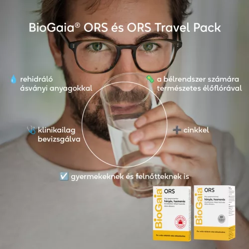 BioGaia ORS Travel Pack por orális rehidráló oldathoz 2x5,5g