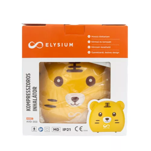 Elysium kompresszoros tigris formájú inhalátor - AXD-303